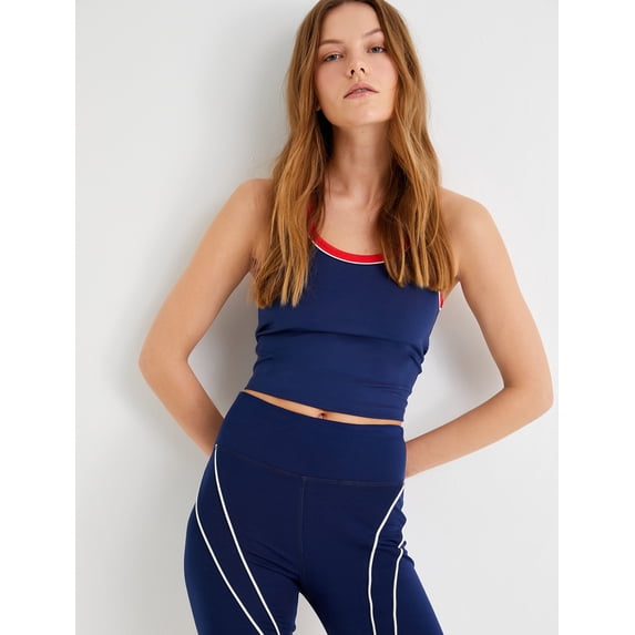 Crop Halter Tank Top