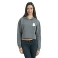 thumbnail image 1 of Crop Hoodie for Womens Crop Top Hoodie Ghost Crop Top Cropped Sweatshirt Tops for Women Ghost Hoodie Sweatshirt Womens Crop Tops Cropped Fleece Hoodie, 1 of 3