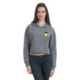 thumbnail image 1 of Crop Hoodie for Womens Crop Top Hoodie Kitten Crop Top Cropped Sweatshirt Tops for Women Kitten Hoodie Sweatshirt Womens Crop Tops Cropped Fleece Hoodie, 1 of 3