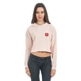 thumbnail image 1 of Crop Hoodie for Womens Crop Top Hoodie Kitty Crop Top Cropped Sweatshirt Tops for Women Kitty Hoodie Sweatshirt Womens Crop Tops Cropped Fleece Hoodie, 1 of 3