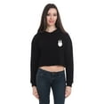thumbnail image 1 of Crop Hoodie for Womens Crop Top Hoodie Cat Crop Top Cropped Sweatshirt Tops for Women Cat Hoodie Sweatshirt Womens Crop Tops Cropped Fleece Hoodie, 1 of 3