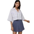 thumbnail image 1 of Crop Shirt with a Pocket Detail, 1 of 5