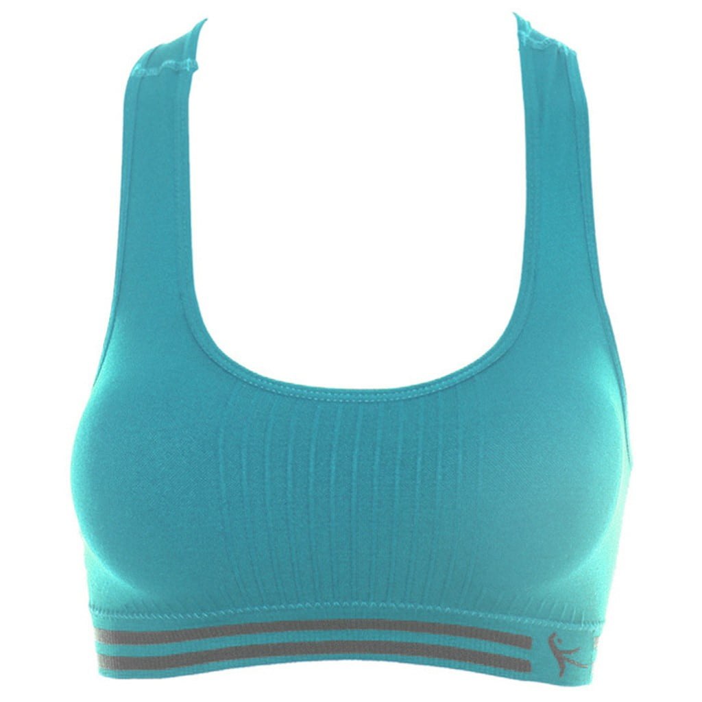 Crop Supportive Sports Bras for Women for Large Bust Tank Color Block