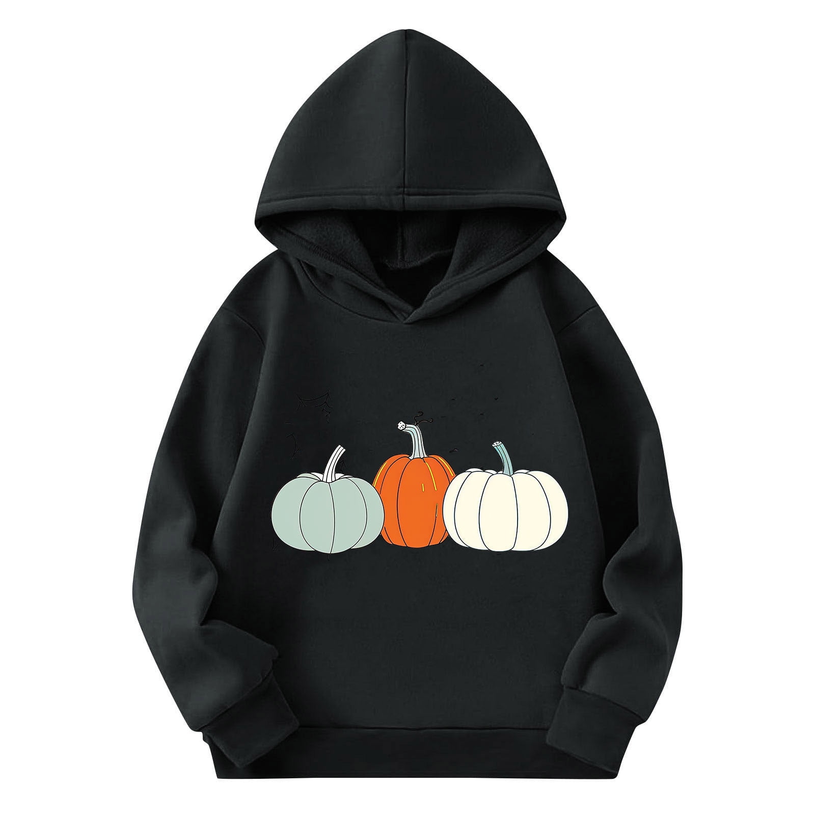 Crop Sweatshirts Pullover for Girls Cute Printed Long Sleeves Hoodies ...