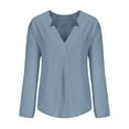 thumbnail image 1 of Crop Sweatshirts for Women Pink Plus Size Sweatshirt for Women Long Sleeve Shirt Casual Loose Solid Color Blouse, 1 of 5