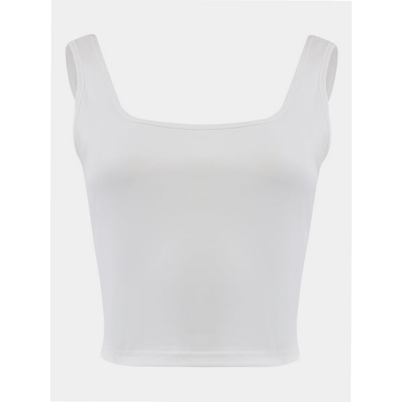 Crop Tops for Women Basic Workout Tank Tops Woman Sleeveless Shirt Going Out Top