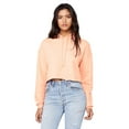 thumbnail image 1 of Cropped Hoodie Crop Top Sweatshirt Hoodie Cropped Top Crop Womens Crop Tops for Women Hooded Black Peach Sweatshirt Cropped Fleece Hoodie - 7507, 1 of 1