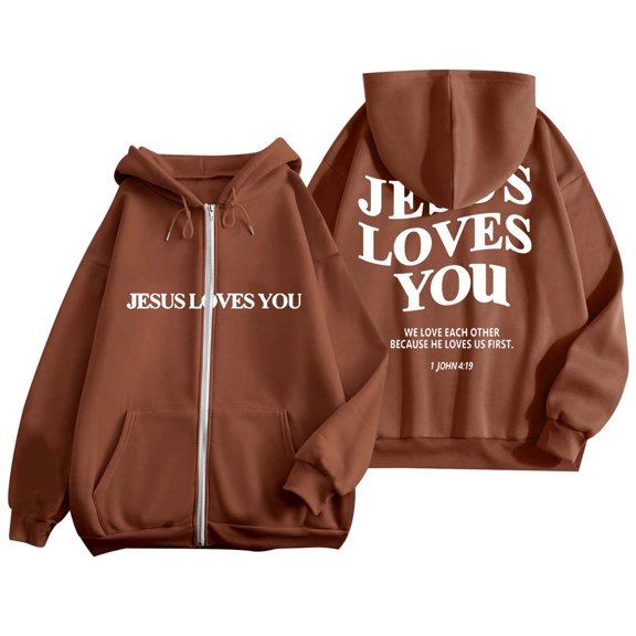 Cropped Hoodie Women Y2K Zip Up Hoodie Oversized Fit for Teen Girls Women's Fashionable Letter Printed Zipper Long Sleeved Pocket Drawstring Casual Sports Hoodie (4)