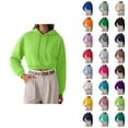 thumbnail image 1 of Cropped Hoodies for Women 2025 Long Sleeve Plain Crop Hoodie Streetwear Hooded Sweatshirt Pullover Tops, 1 of 5