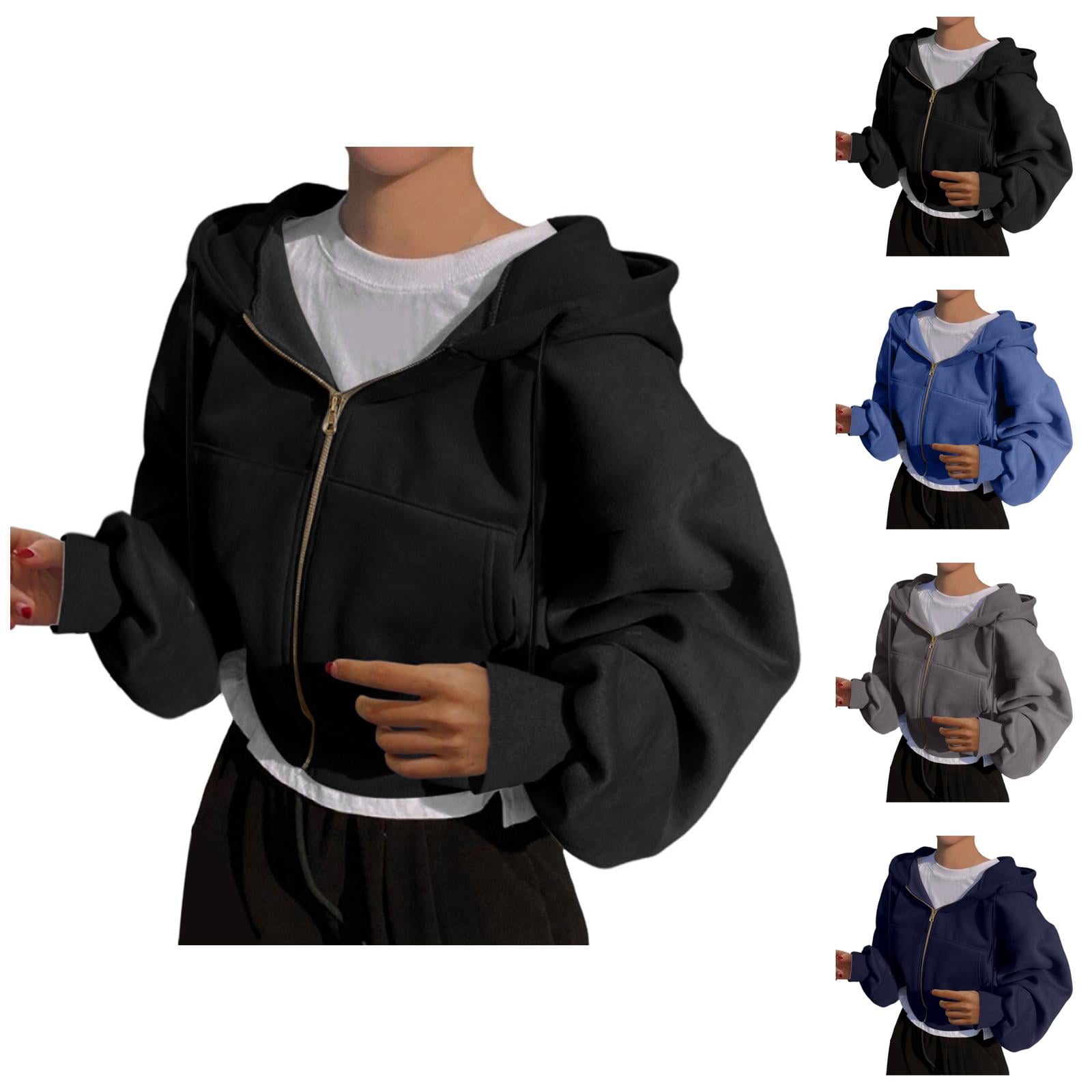Moletlo Women’s Cropped Hooded Sweatshirt