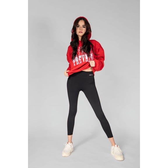 Cropped “Red” 3D Hoodie
