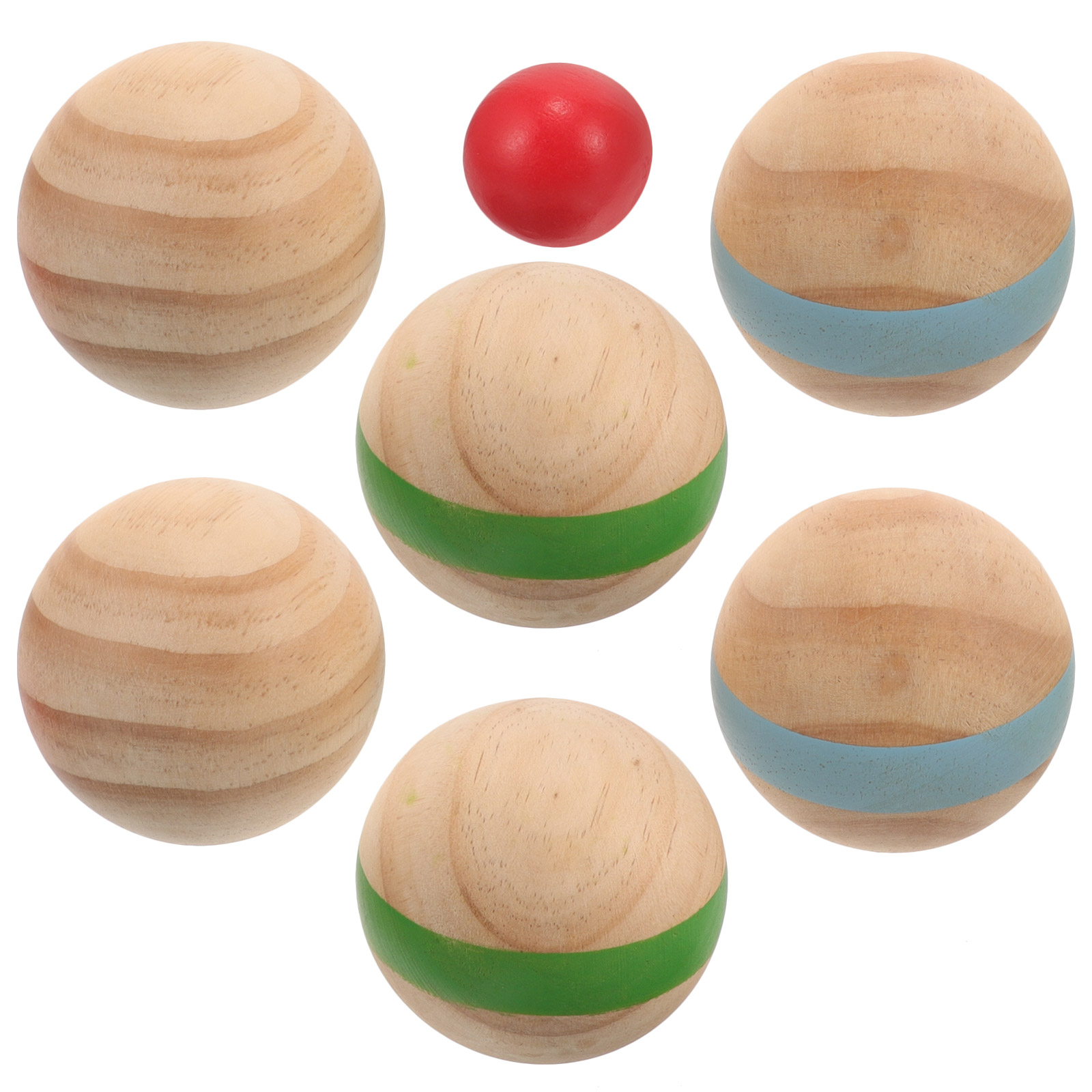 Croquet Game Leisure Bocce Wood Childrens Outdoor Playsets Sports