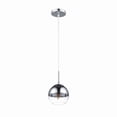 thumbnail image 1 of Bromi Design B6708 Crosby 6" Wide Mini Pendant - Chrome, 1 of 3