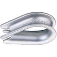 thumbnail image 1 of Crosby 1037256 0.12 in. Extra Heavy Wire Rope Thimbles, 1 of 1