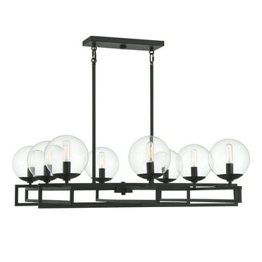 Crosby 8-Light Chandelier in Matte Black