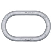 Crosby A-342 5/8 Inch Oblong Master Link for Chain & Wire Rope, Grade 100 - WLL 9,000 Lbs, Platinum Alloy Steel, Heavy-Duty Oval Master Link Ring for Lifting - 1014280