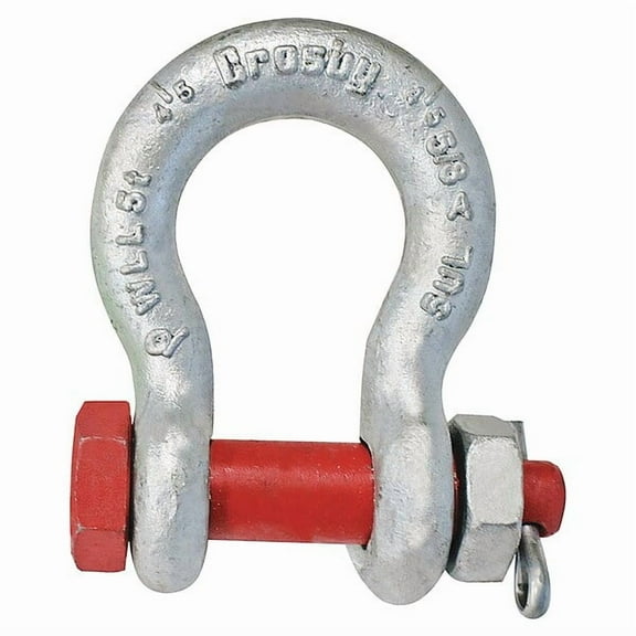 Crosby Anchor Shackle,5/8" Body Sz,Painted 1021038