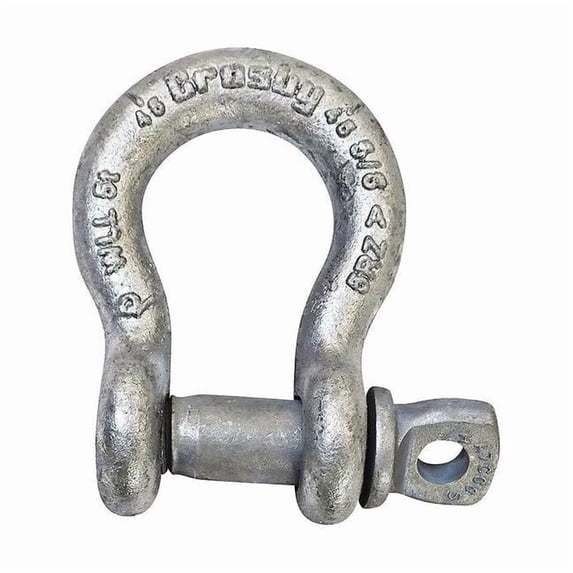 Shackle,1 in.,25,000 lb.,Screw Pin 1017582
