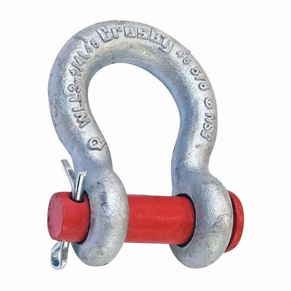 Anchor Shackle,6,500 lb,Carbon Steel 1018115