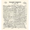 thumbnail image 1 of Crosby County Texas - McGaughey 1892 Poster Print by McGaughey McGaughey (21 x 24) # TXCR0005, 1 of 1