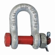 D-Shackle,1,000 lb Load Cap,Carbon Steel 1019768