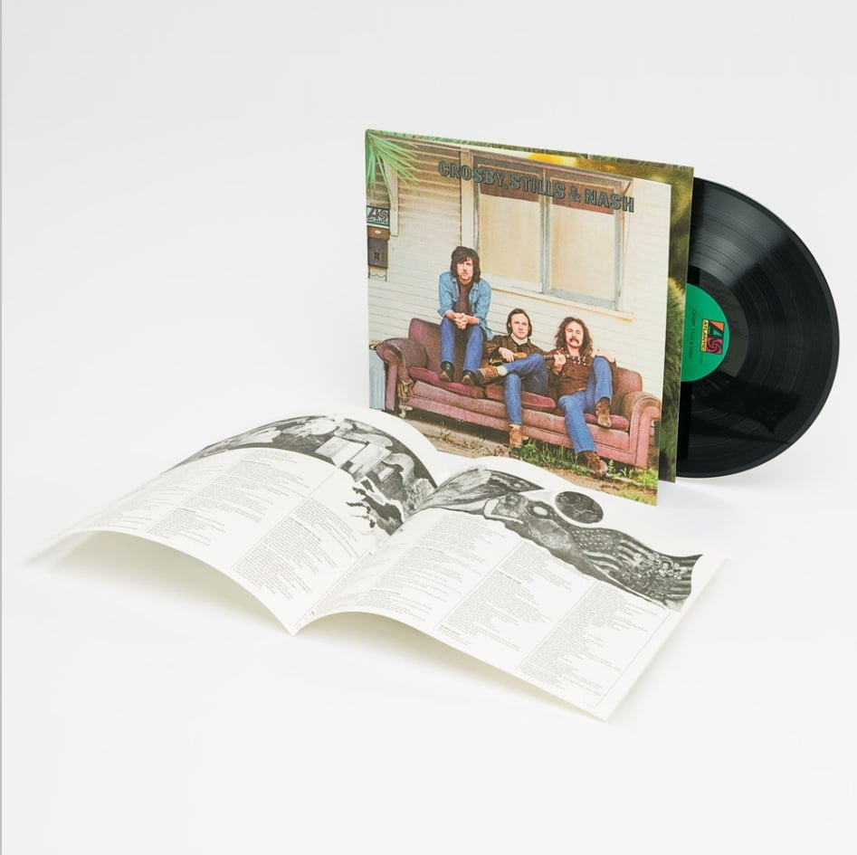 Crosby, Stills & Nash, Vinyl Album, 1969 Debut, Replica Gatefold