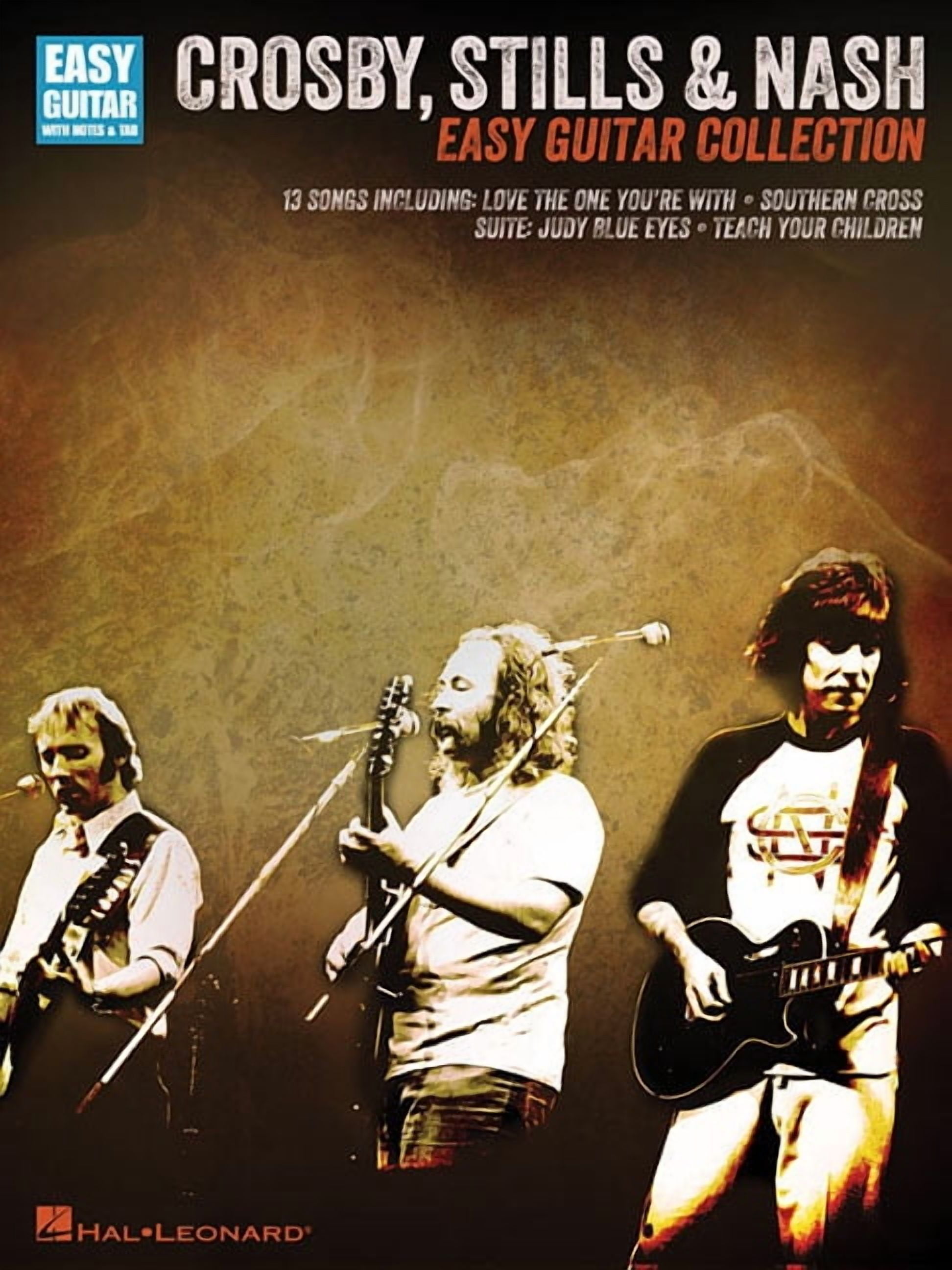 Crosby, Stills & Nash - Easy Guitar Collection: Easy Guitar with Notes & Tab, (Paperback)