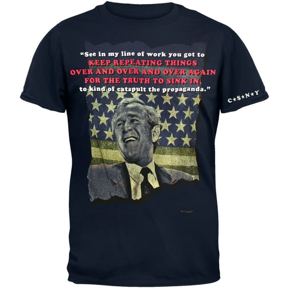 Crosby, Stills, Nash & Young Men's Bush Soft Short Sleeve T Shirt