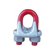 Crosby G-450 Red-U-Bolt  Wire Rope Clip   1" Galvanized Drop Forged Cable Clamp   USA Made