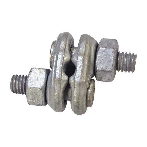 Crosby Wire Rope Dbl-Saddle Clip,5/8" Rope dia. 1010550