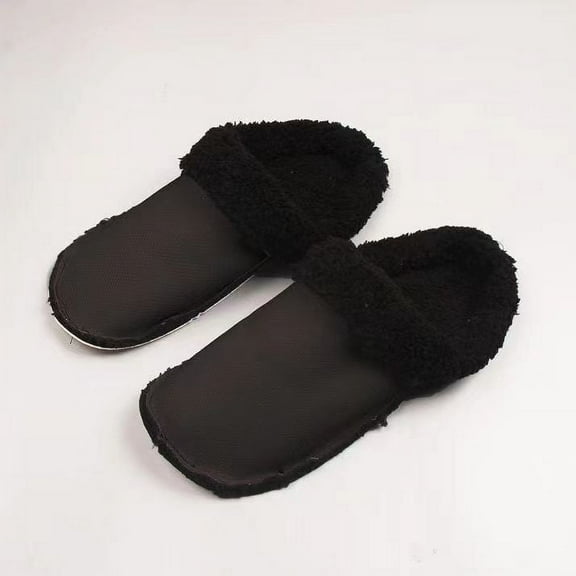 Crosc-Liners Warm Insoles 1 Pairs Furry Insoles for Removable and Washable Furry Clogs Hole Shoes Liners for Shoes Boots Slippers Womens Mens Crosc with Furry Lining
