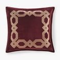 thumbnail image 1 of Croscill Classics Clermont European Pillow Sham in Burgundy 26x26", 1 of 6