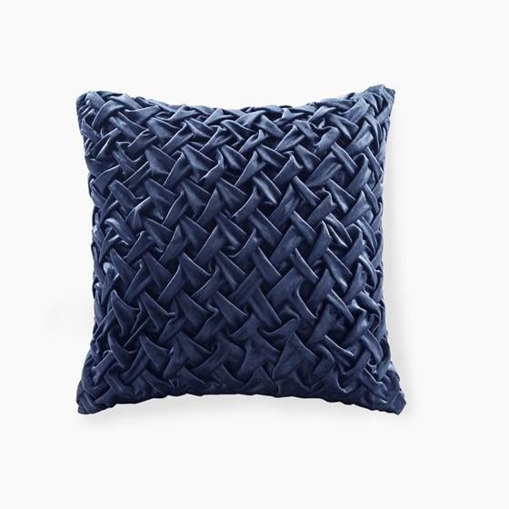 Croscill Classics Winchester Square Decor Pillow in Navy 20x20"