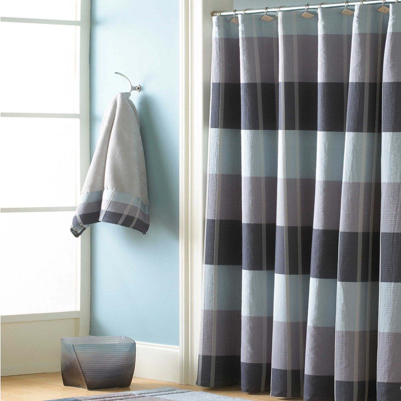 Croscill® Fairfax 72Inch x 72Inch Shower Curtain in Slate