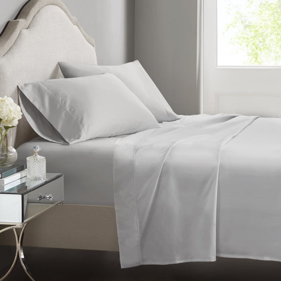 Croscill Luxury Egyptian 500TC Cotton Sheet Set in Grey King