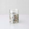 thumbnail image 1 of Croscill Seville Mosaic Glass Tumbler in Silver, 1 of 5