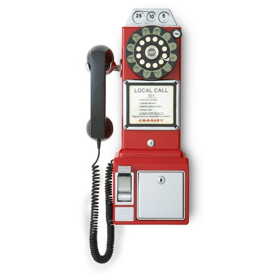Crosley 1950'S Payphone (CR56), Red