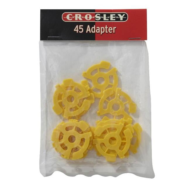 Crosley AD0112 Vinyl Record 45 RPM Adapters Pack of 12