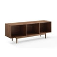 thumbnail image 1 of Crosley Adjustable Furniture Television Stand, Wood Walnut, 22.25" x 60" x 15.75", 48.84 lbs, 1 of 9