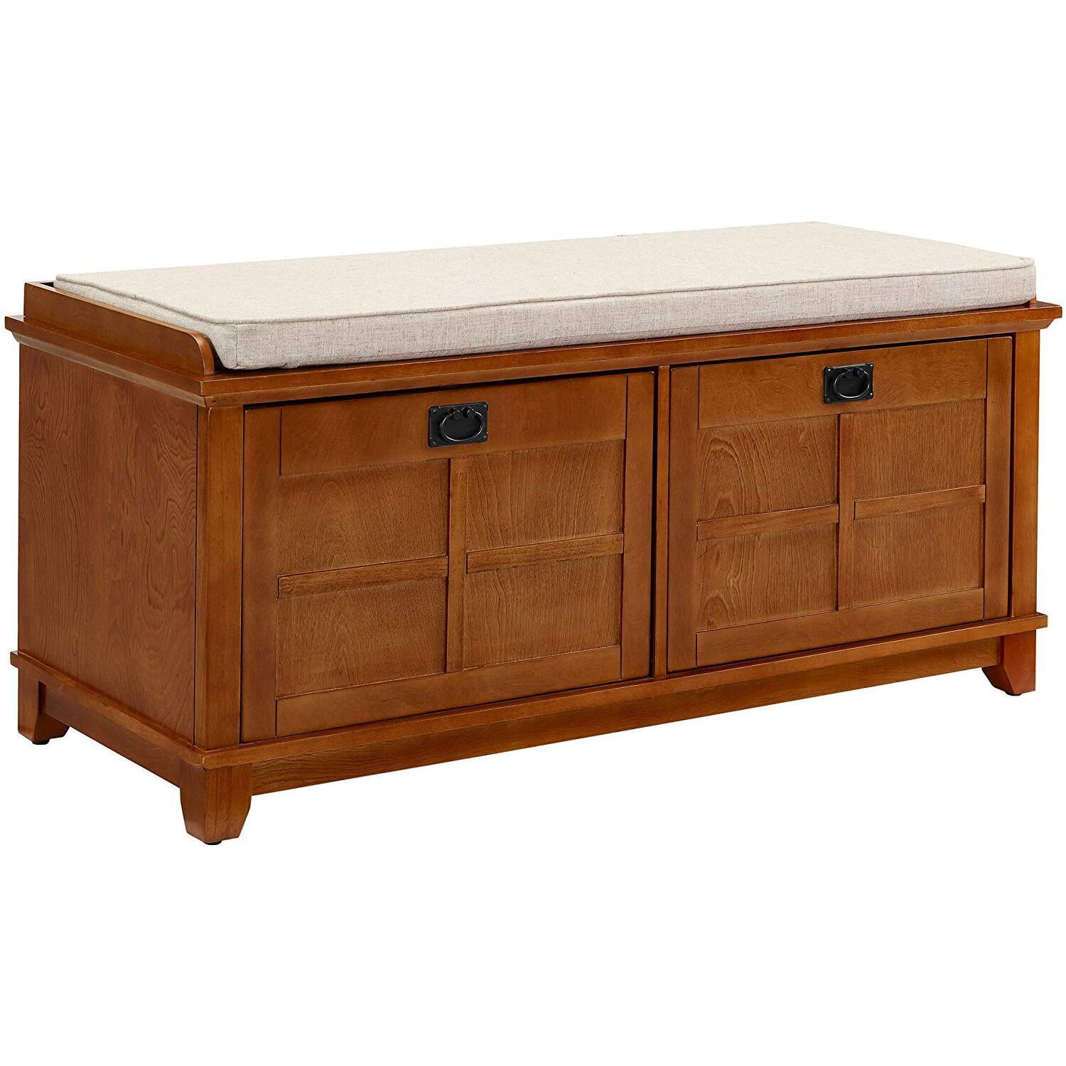 Crosley Adler Entryway BenchColorWarm Oak
