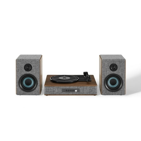 Crosley Aria Bluetooth Turntable with Speakers & FM Radio