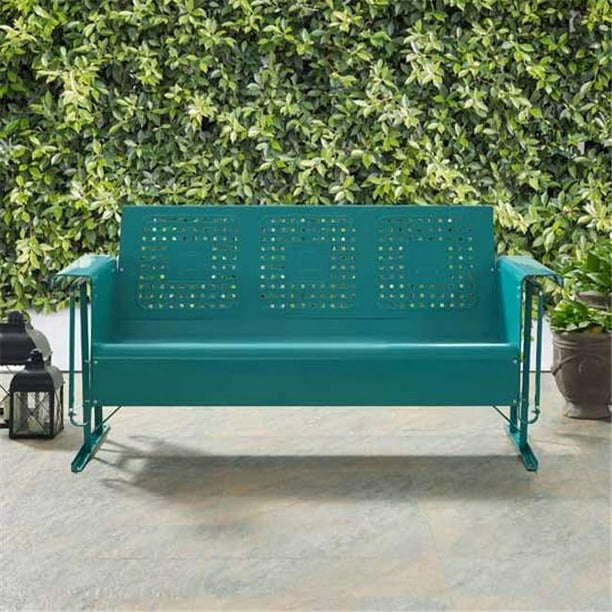 Crosley Bates Sofa Glider In Turquoise