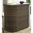 thumbnail image 1 of Crosley Bradenton Wicker Outdoor Bar Table, 1 of 5