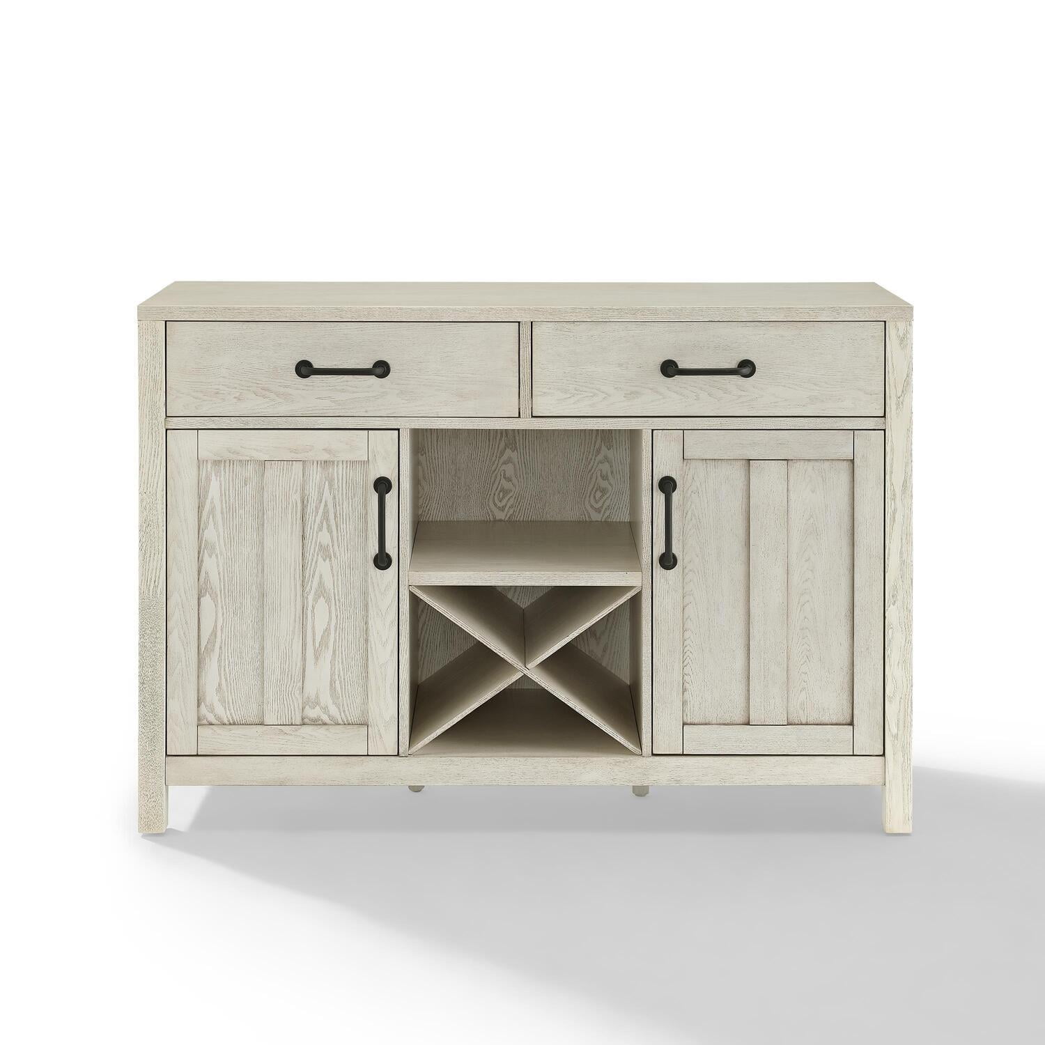 Crosley Brands Roots Sideboard, Whitewash