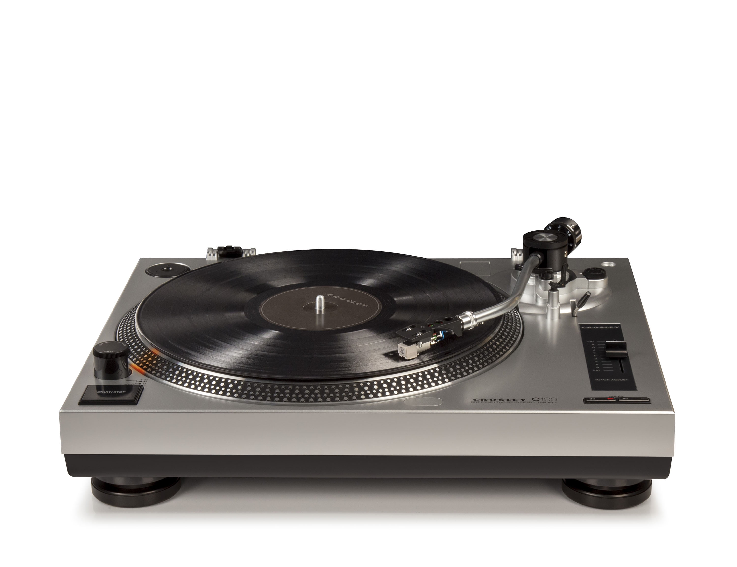 Crosley C100 Vinyl Record Player - Audio Turntables