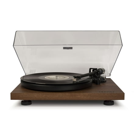 Crosley C6 Belt-Drive Component Turntable with Built-in Preamp - Walnut - C6A-WA
