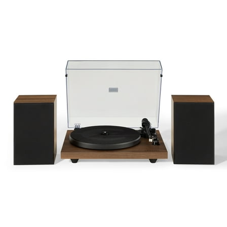 Crosley C62 Vinyl Record Player with Speakers and Bluetooth - Audio Turntables