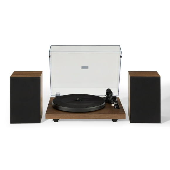 Crosley C62 Vinyl Record Player with Speakers and Bluetooth - Audio Turntables