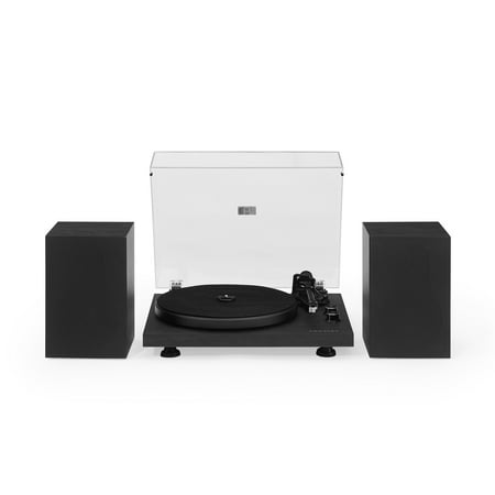 Crosley C62 Vinyl Record Player with Speakers and Wireless Bluetooth - Audio Turntables