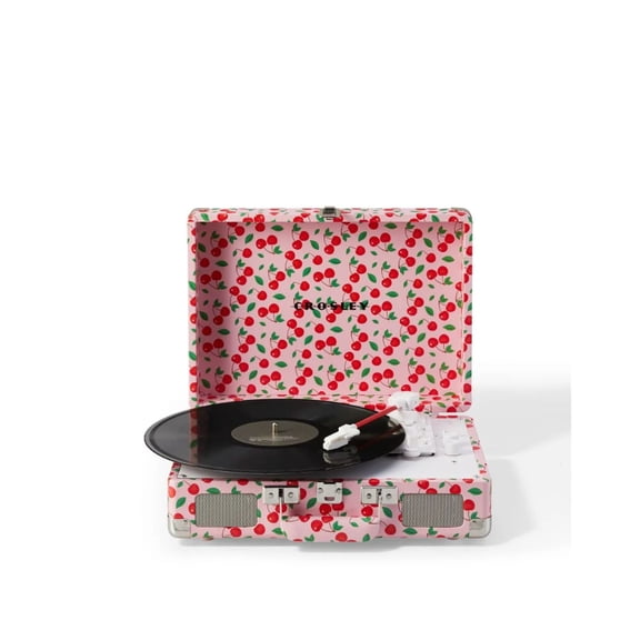 Crosley CR8005F Cruiser Plus Bluetooth In/Out Record Player Retro Cherry -NEW